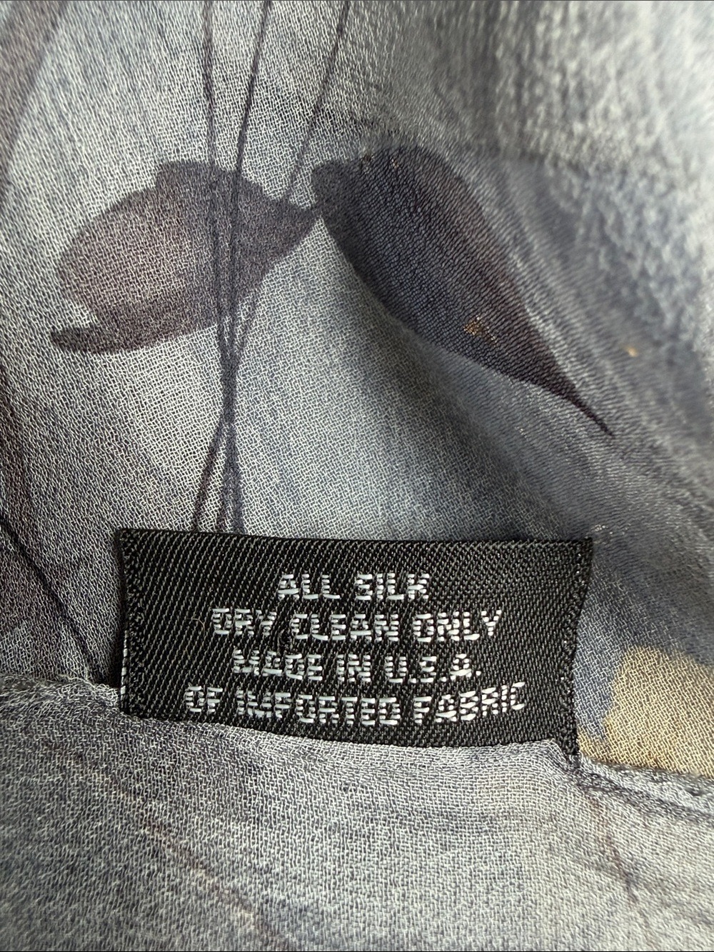 Silk Scarf-Cejon Sheer - Picture 3 of 7